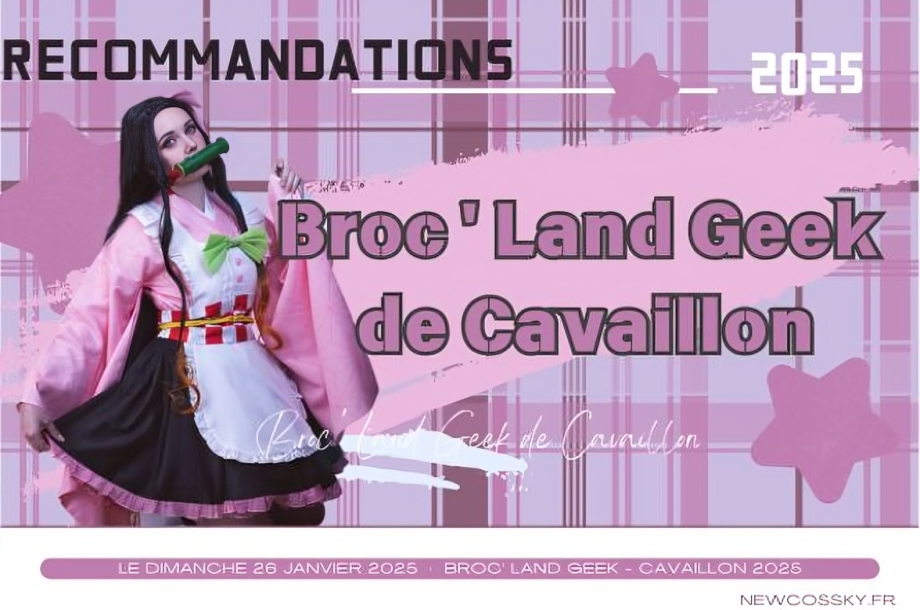 Recommandations pour BROC' LAND GEEK - CAVAILLON 2025 – Newcossky.fr