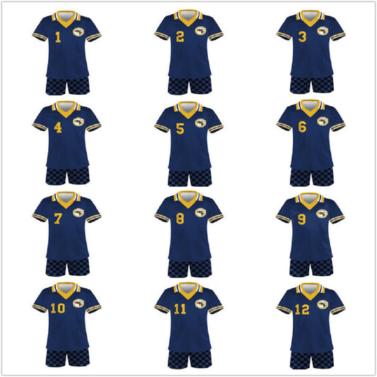 Yellowjackets 2 Uniforme d'Équipe de Soccer Cosplay Costume