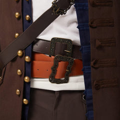Pirates of the Caribbean Pirates des Caraïbes Jack Sparrow Uniforme Cosplay Costume