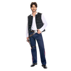 ANH A New Hope Han Solo Costume de Coaplay