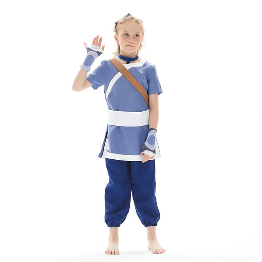 Avatar: the last Airbender Katara Costume Enfant Cosplay Costume