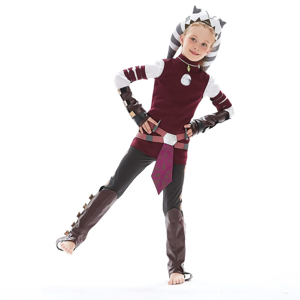 Star Wars: The Clone Wars Ahsoka Tano Enfant Cosplay Costume