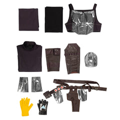 Mando S2 Beskar Armor Manteau Uniform Cosplay Costume