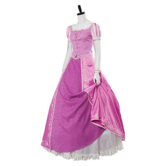 Princesse Déguisement Raiponce Robe Cosplay Costume