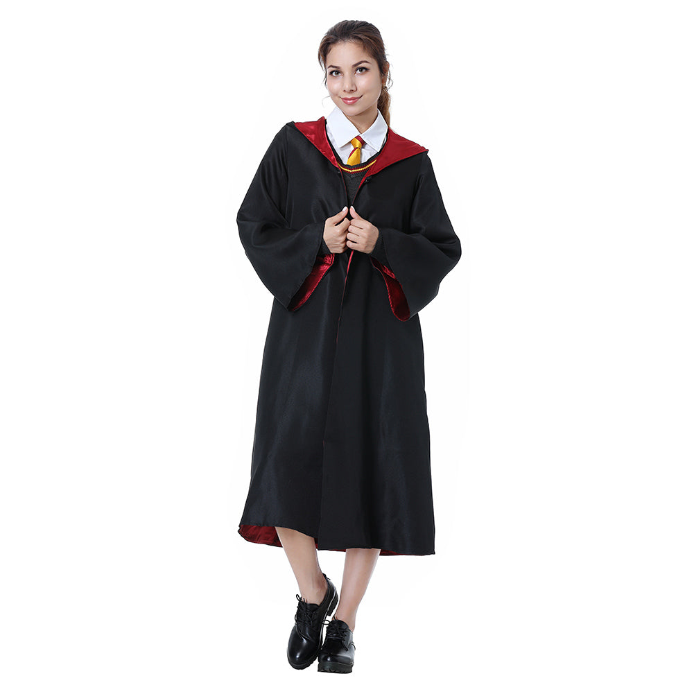 Adulte Femme Gryffindor Uniforme Scolaire Hermione Granger Cosplay Cos –