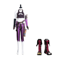 League of Legends Arcane LoL Jinx Cosplay Costume