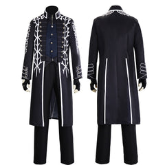 Devil May Cry(2025) Vergil Tenue Noire Cosplay Costume