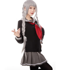 Super DanganRonpa 2 Peko Pekoyama Cosplay Costume