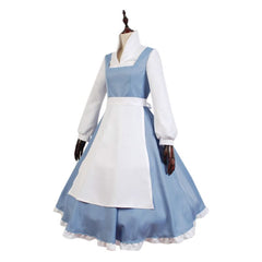 La Belle et La Bête 1991 Belle Robe et Tablier Cosplay Costume