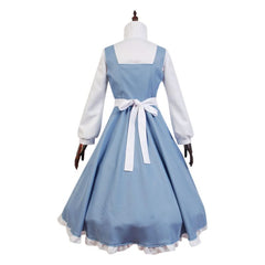 La Belle et La Bête 1991 Belle Robe et Tablier Cosplay Costume