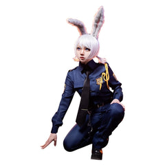 Zootopie Lapin Judy Uniforme de Police Cosplay Costume
