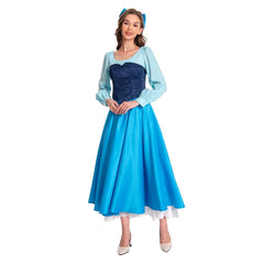 La Petite Sirène 1989 Princesse Ariel Robe Cosplay Costume