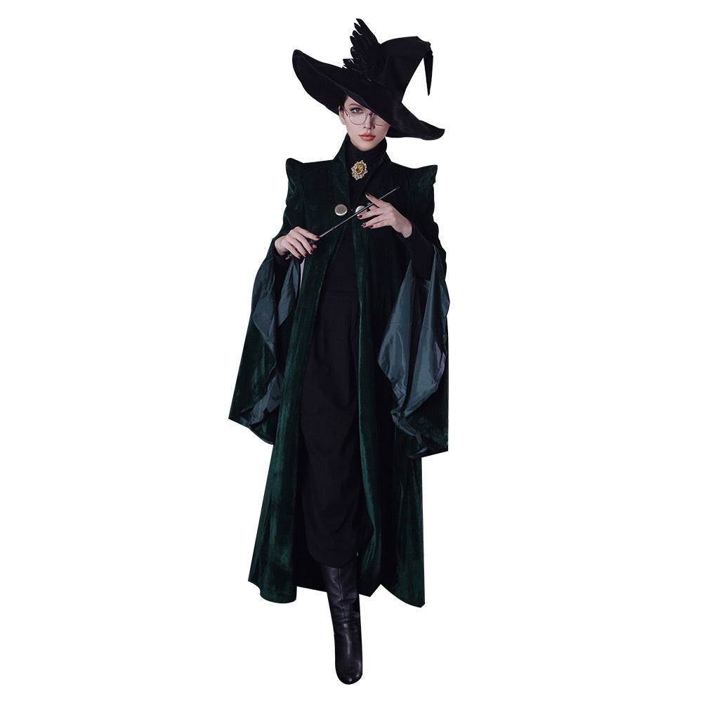 Magic Wizard Harry Potter Cosplay Costume Cape Pour Adultes