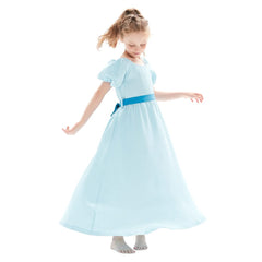 Fille Enfant Peter Pan Wendy Darling Robe Costume