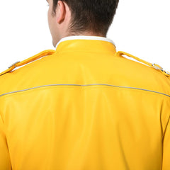 Queen Freddie Mercury Veste Jaune Cosplay Costume