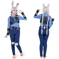 Femme Zootopia Judy Sans Perruque Cosplay Costume