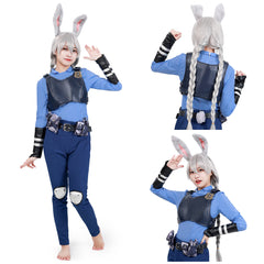 Femme Zootopia Judy Sans Perruque Cosplay Costume