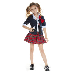 Danganronpa Junko Enoshima Costume Enfant Cosplay Costume