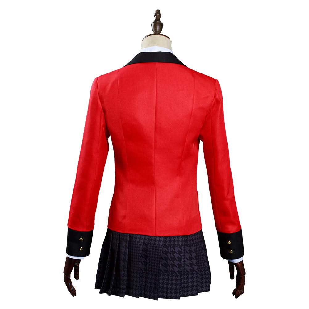 Kakegurui Compulsive Gambler Yumeko Jabami Cosplay Costume