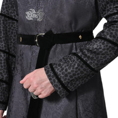 Le Trone De Fer House of the Dragon Daemon Targaryen Violet Vintage Cosplay Costume Médiéval