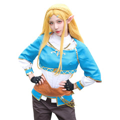 Adulte The Legend of Zelda: Breath of the Wild Princesse Zelda Cosplay Costume