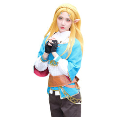 Adulte The Legend of Zelda: Breath of the Wild Princesse Zelda Cosplay Costume