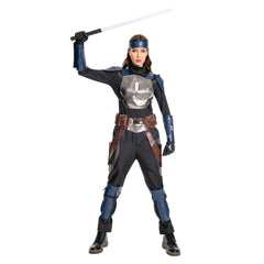 Mando 3 Bo-Katan Kryze Noir Femme Uniform Cosplay Costume