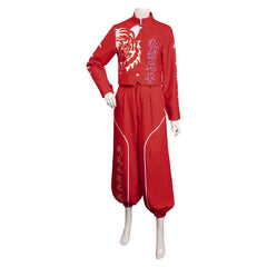 Adulte Japonais Bosozoku To kkou Fuku Tenue Rouge Cosplay Costume