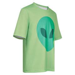 Elio(2025) Adulte Elio Ensemble T-shirt + Cape Étoiles Bleues Cosplay Costume