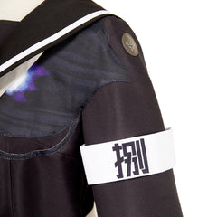 The Hundred Line: Last Defense Academy(2025) Tsukumo Kako Tenue Noire Cosplay Costume 12