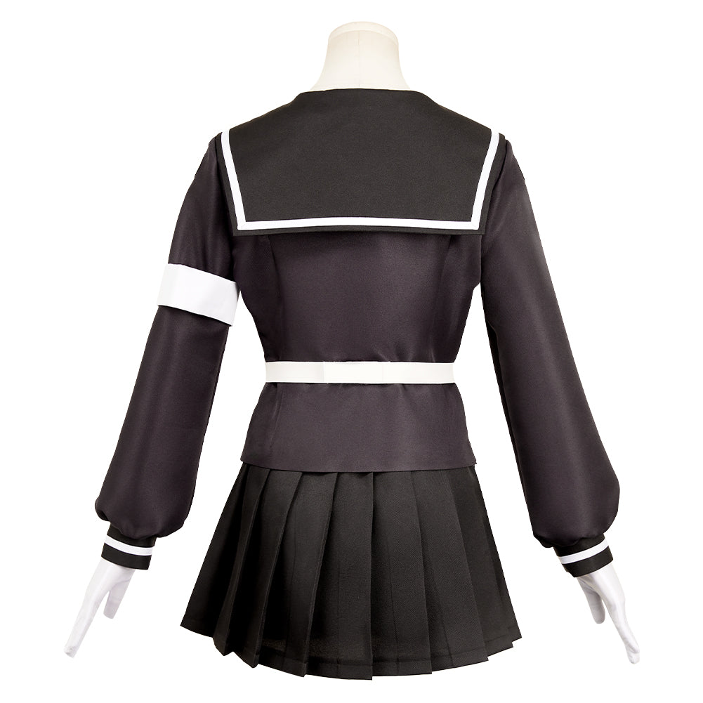 The Hundred Line: Last Defense Academy(2025) Tsukumo Kako Tenue Noire Cosplay Costume 3