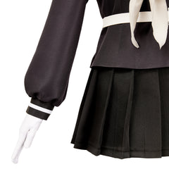 The Hundred Line: Last Defense Academy(2025) Tsukumo Kako Tenue Noire Cosplay Costume 10