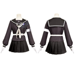 The Hundred Line: Last Defense Academy(2025) Tsukumo Kako Tenue Noire Cosplay Costume