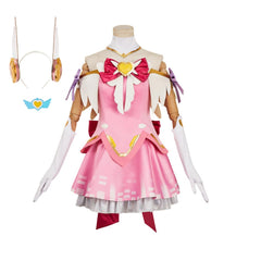 Overwatch 2 Juno Magical Girl Tenue Rose Cosplay Costume