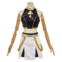 Mira Zoey Tenue à Bretelles Noir Cosplay Costume