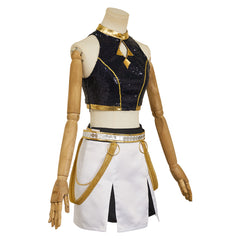 Mira Zoey Tenue à Bretelles Noir Cosplay Costume