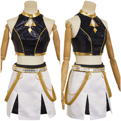 Mira Zoey Tenue à Bretelles Noir Cosplay Costume