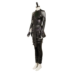 Rumi Mira Zoey Tenue Noire en Cuir Cosplay Costume