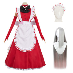 Hazbin Hotel 2(2025) Vaggie Ensemble Maid Robe Rouge Cosplay Costume