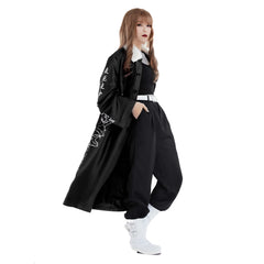 Adulte Japonais Bosozoku Kimono To kkou Fuku Noir Noël Cosplay Costume