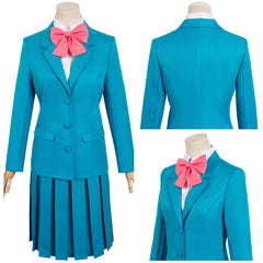 Kimi ni Todoke: From Me to You Saison 3(2024) Sawako Kuronuma Uniforme Bleu Cosplay Costume
