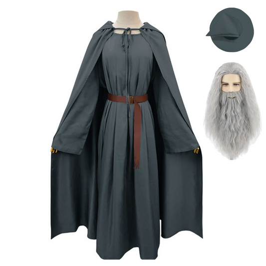 Le Hobbit Gandalf Cosplay Costume Ver.B Halloween