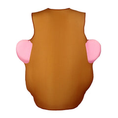 Adulte & Enfant Costume Monsieur Patate et Madame Patate Film Combinaison Marron