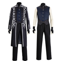 Devil May Cry(2025) Vergil Tenue Noire Cosplay Costume