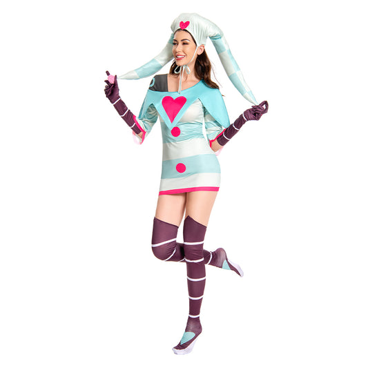 Hazbin Hotel Helluva Boss Fizzarolli Pyjama Robe Cosplay Costume