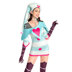 Hazbin Hotel Helluva Boss Fizzarolli Pyjama Robe Cosplay Costume