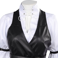 Adulte Final Fantasy XVI FF 16 Jill Warrick Tenue Noir Cosplay Costume