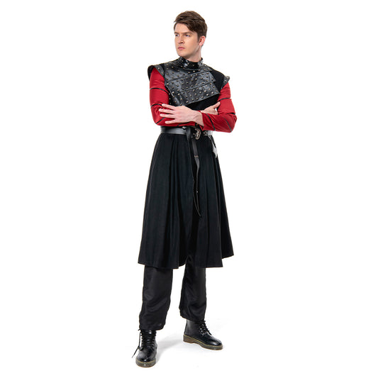 House of the Dragon Prince Daemon Targaryen Vintage Cosplay Costume Médiéval Ver.2