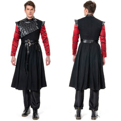 House of the Dragon Prince Daemon Targaryen Vintage Cosplay Costume Médiéval Ver.2