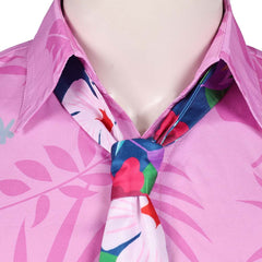 Zootopia 2(2025) Nick Wilde Chemise Rose Cosplay Costume